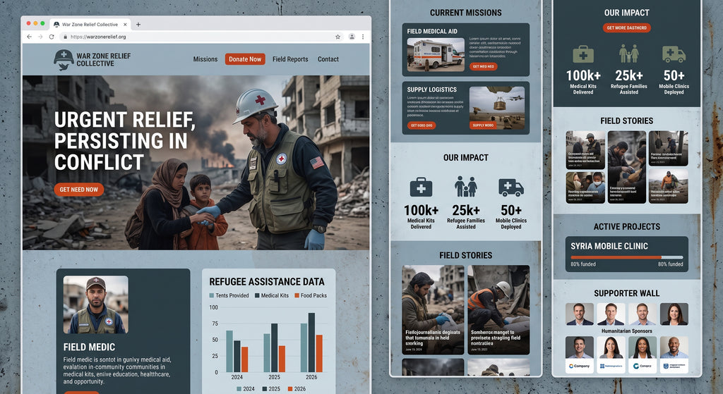 Charity & Nonprofit Website