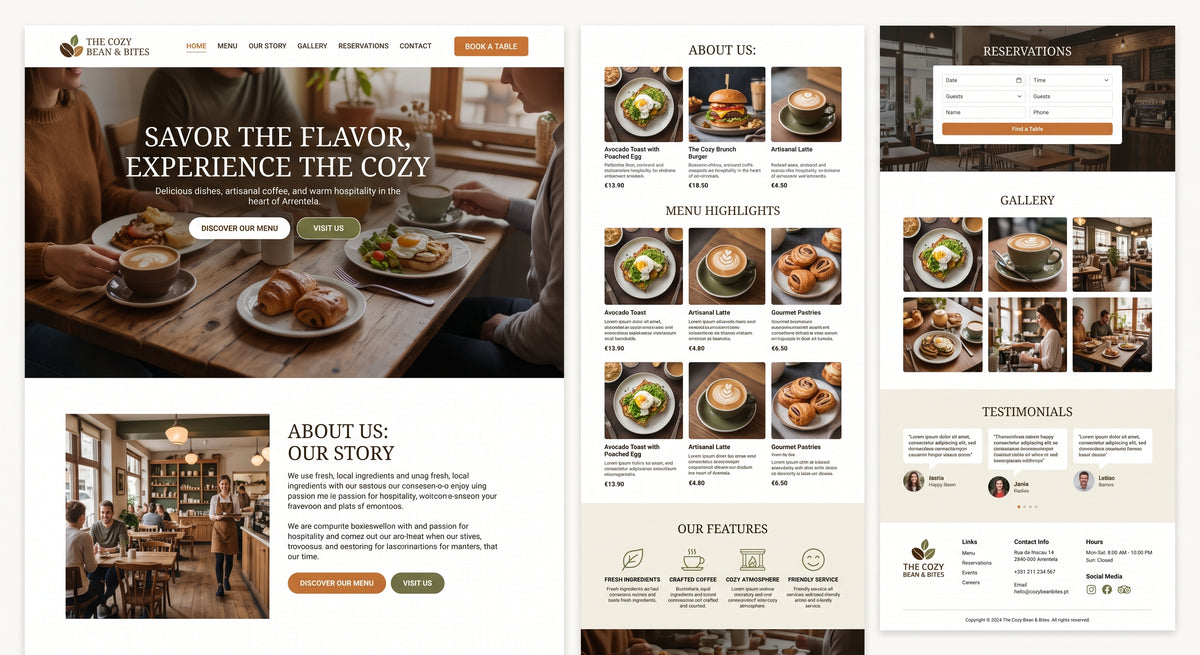 Small Business Website