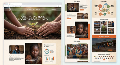 Charity & Nonprofit Website